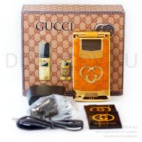 Gucci G-6 Honey Leather Gold